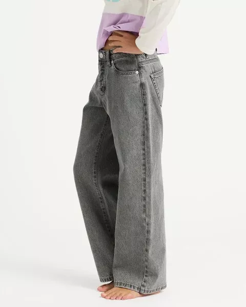 Roxy Dawn Patrol Mid Lava Denim Jeans - Lava