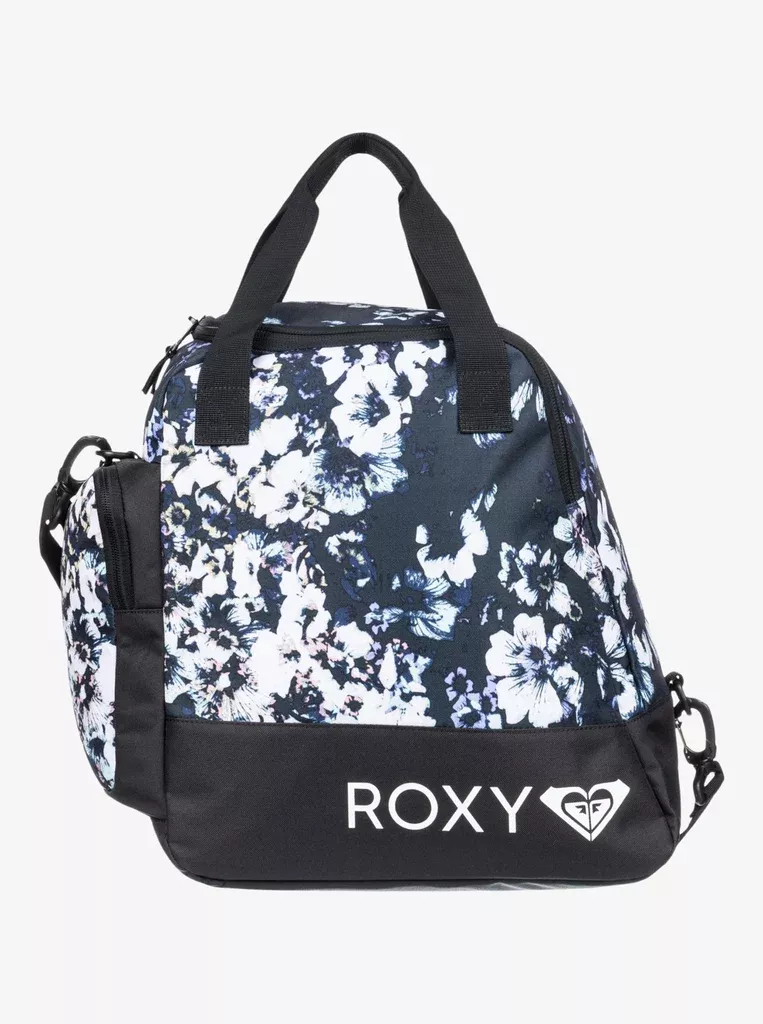 ROXY Northa 31L Snowboard/Ski Boot Bag - True Black Black Flowers
