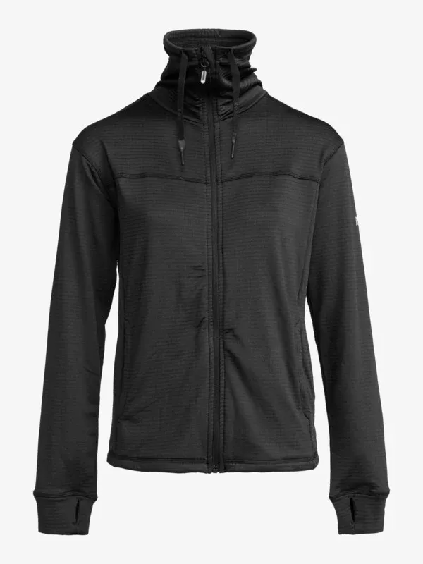 Roxy Vertere Full Zip Technical Zip-Up Womens Fleece 2024 - True Black
