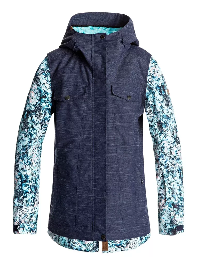 Roxy Women's Ceder Jacket - Peacoat