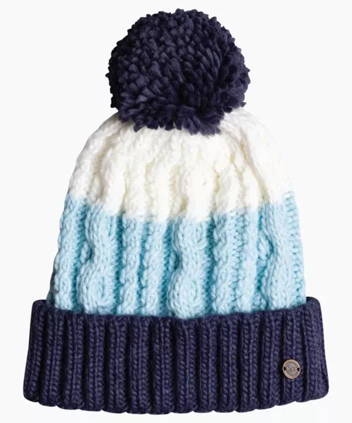 Roxy Womens Doux Velvet Beanie - Mood Indigo