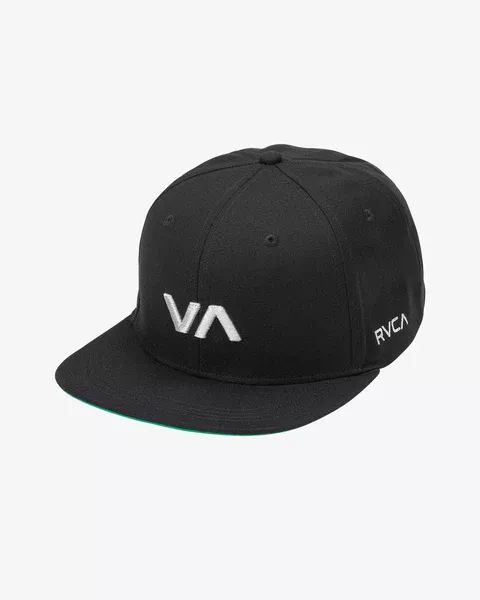 RVCA VA Infield Snapback Cap - Black