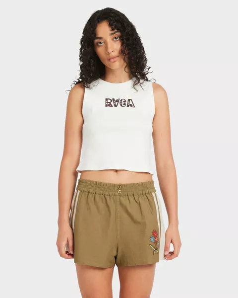 RVCA Womens Mel G Tank - Star White