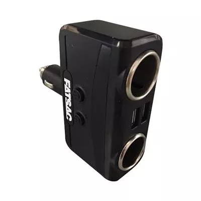 S1005 Fly High Socket Splitter with USB