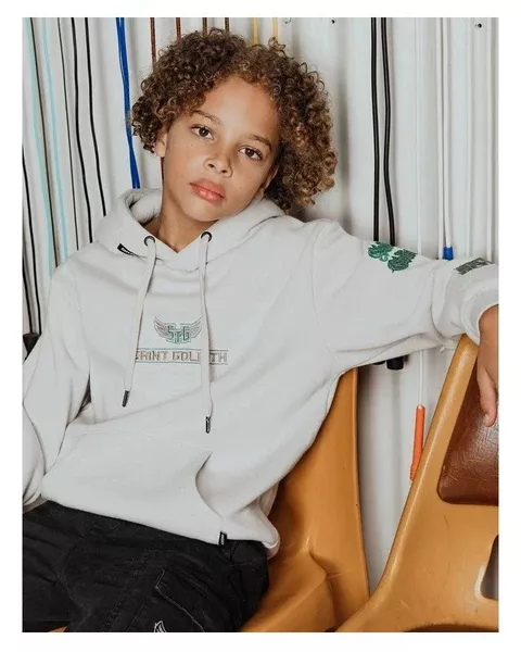 Saint Goliath Wings Hoodie - Grey