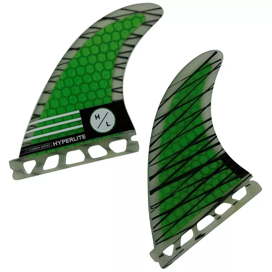 Sale ● Hyperlite 4.5″ Riot Carbon Surf Fin Set