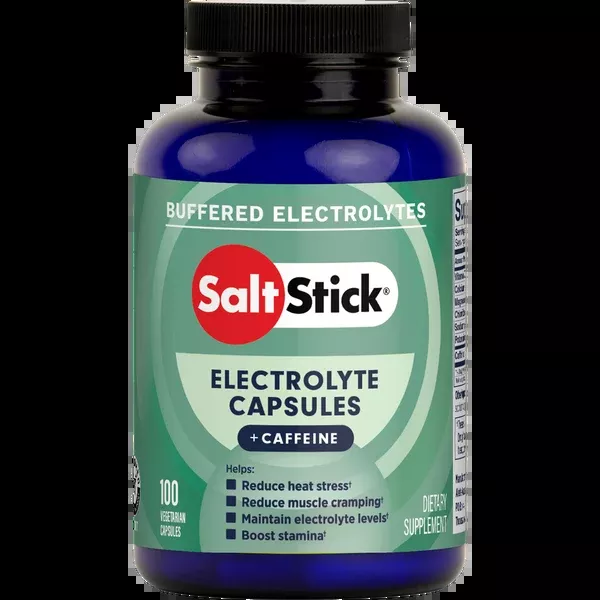 SaltStick Caps + Caffeine (100 Count)