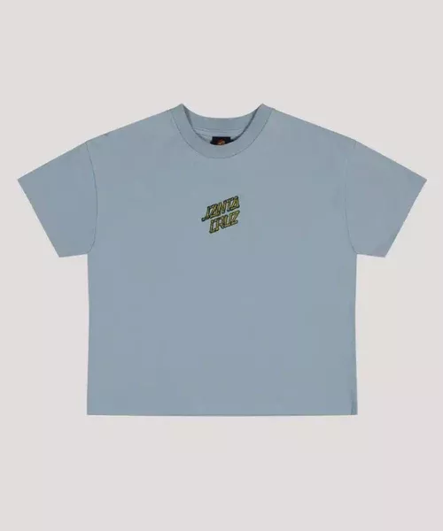 Santa Cruz Brain Dot Centre Short Sleeve Tee - Slate
