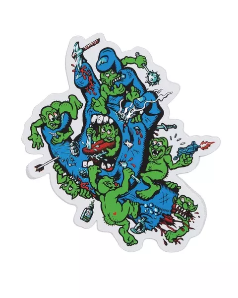 Santa Cruz Gemlin Patrol Matte Sticker