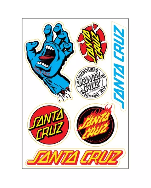 Santa Cruz Screaming Hand Multi Sticker