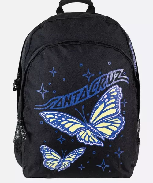 Santa Cruz Winged Butterflies Backpack - Black
