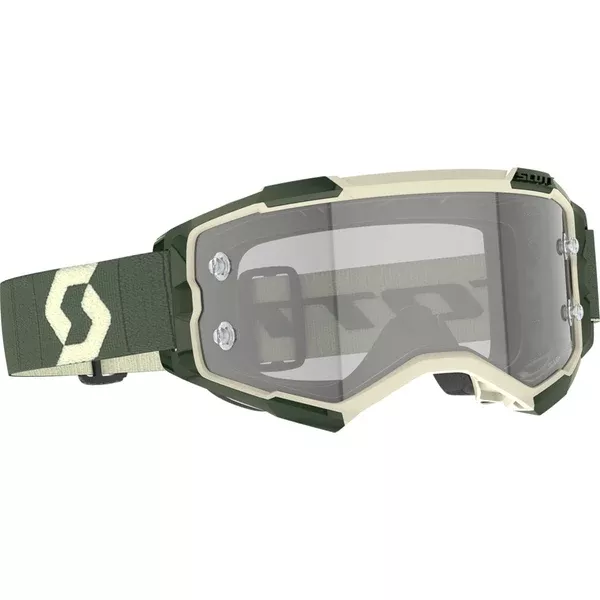 Scott Fury Kaki Adult Off-Road Goggles