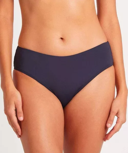 Sea Level Mid Bikini Pant - Night Sky