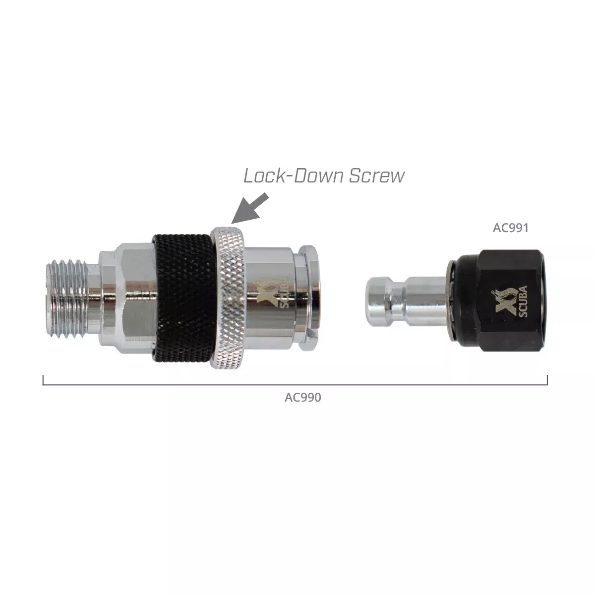 Second Stage Quick Disconnect - Brass