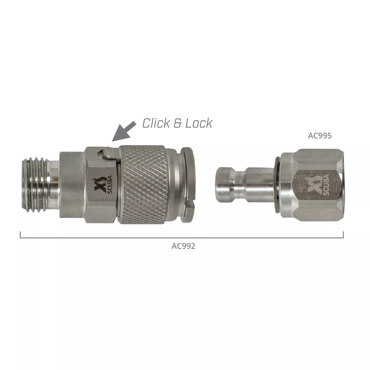 Second Stage Quick Disconnect - Stainless Steel