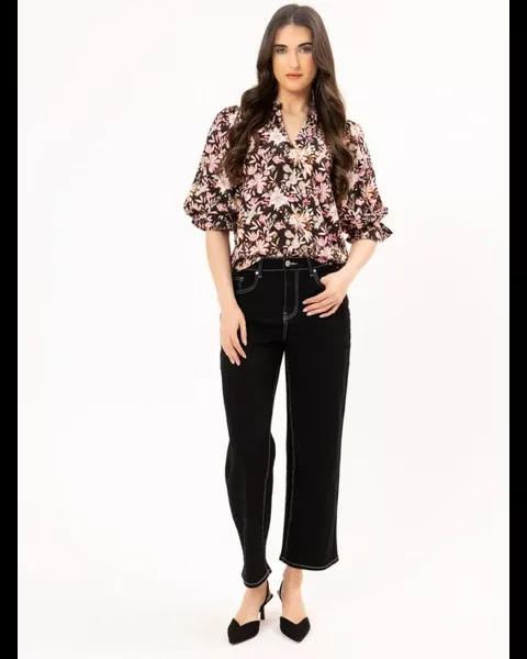 Seeking Lola Graceful Top - Fun Field