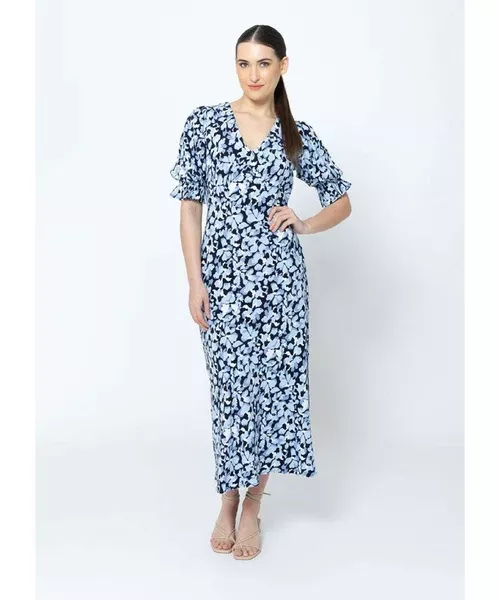 Seeking Lola Opportunity Dress - True Blue
