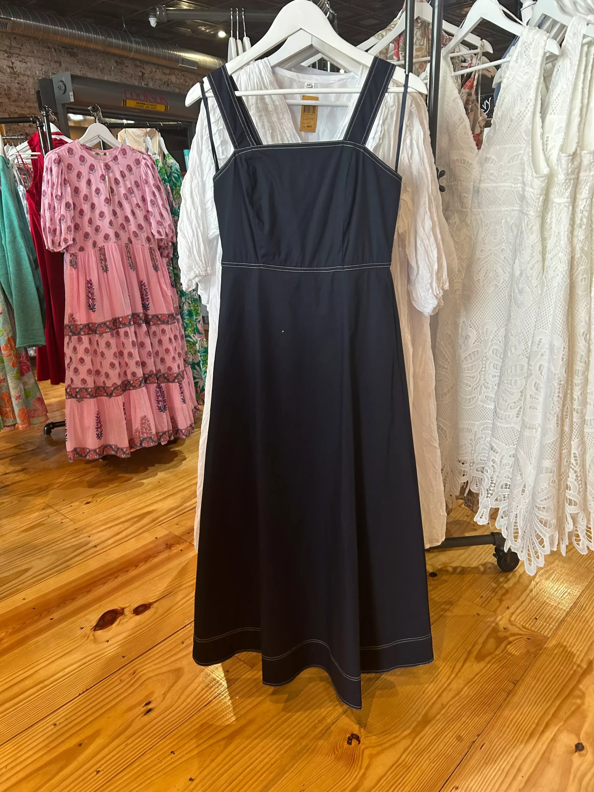 She + Sky: Navy Apron