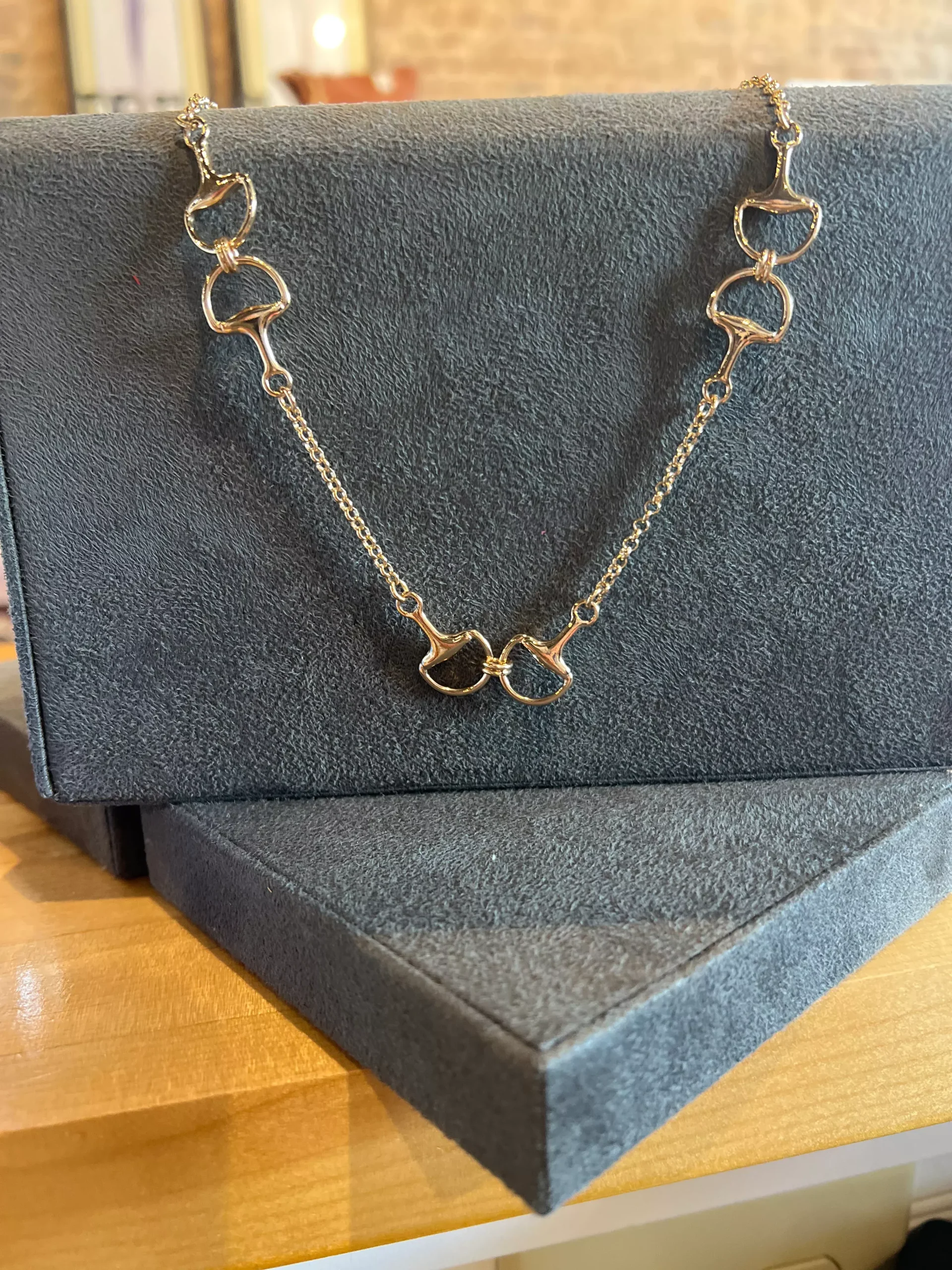 Sheldon Horse Bit Necklace