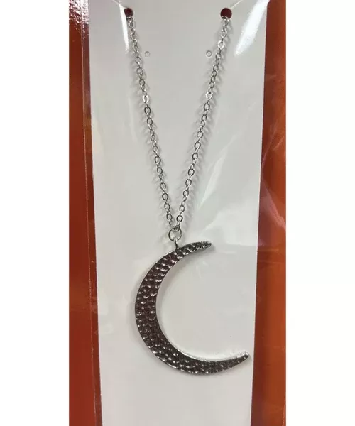 Silver Moon Necklace