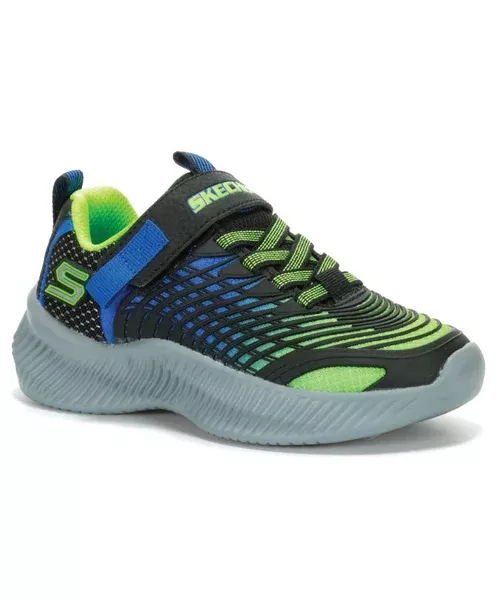 Skechers Boys Optico - Lime Blue