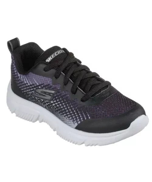 Skechers Youth Go Run 650 - Black/Silver