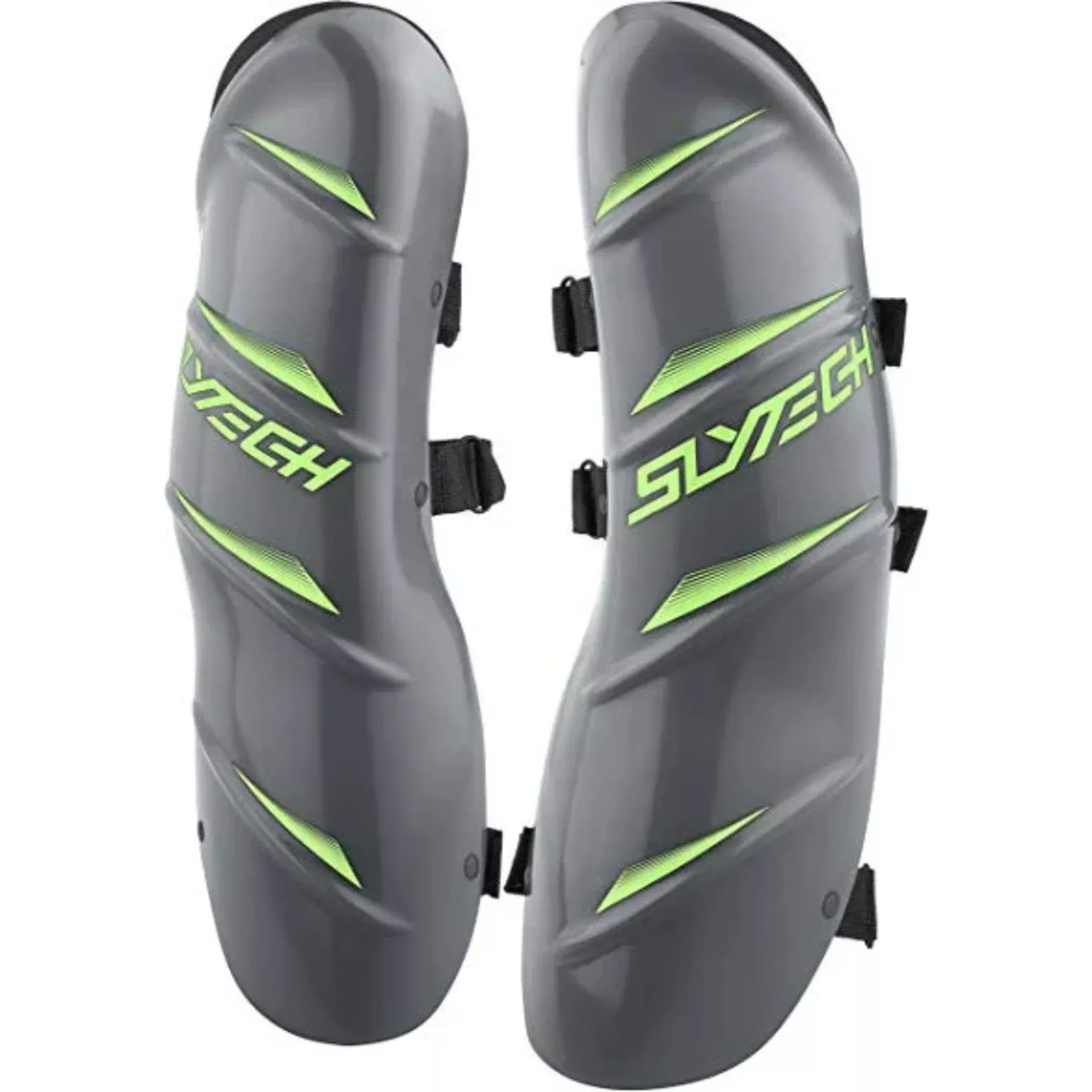 Slytech Shield Shinguards - Green/ Grey