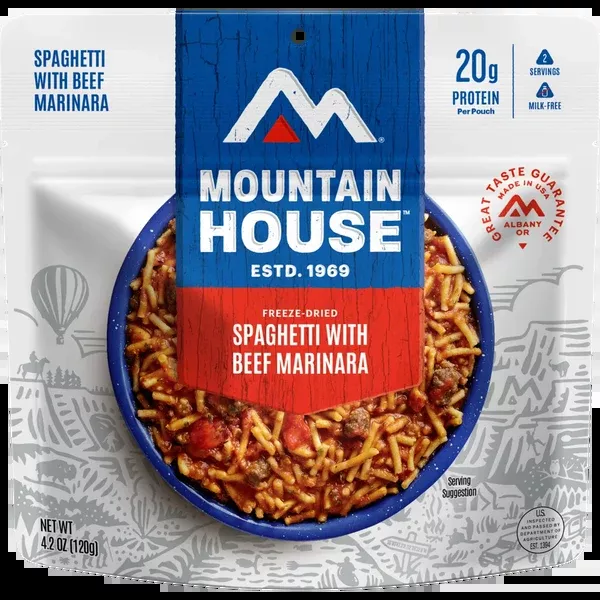 Spaghetti with Beef Marinara (2 Servings)