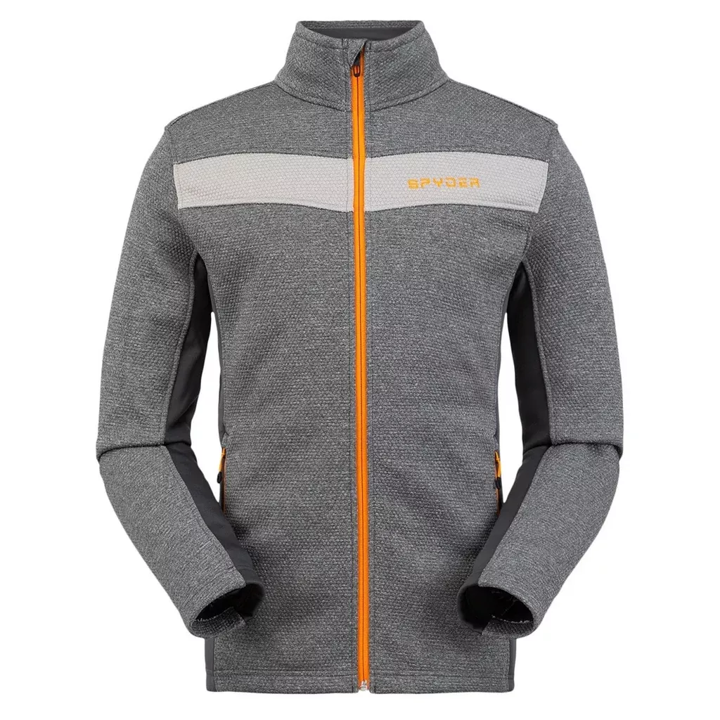 Spyder Encore Full Zip Mens Fleece Jacket - Ebony