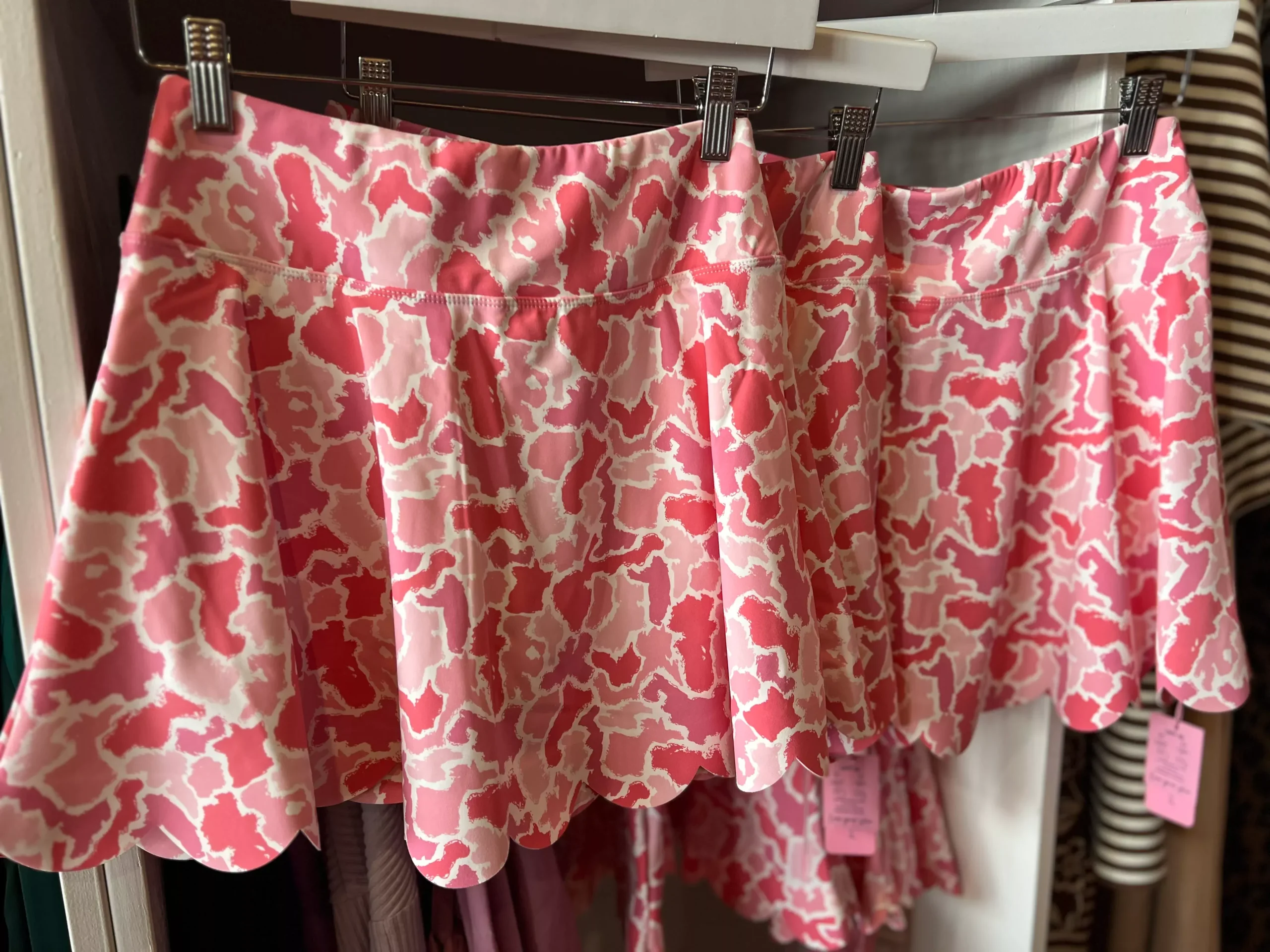 SS: Pink Camo Skort
