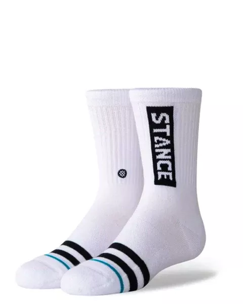 Stance OG DT Kids Socks - White