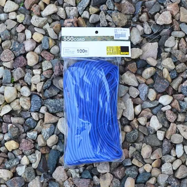Sterling 550 Type III Paracord (100')
