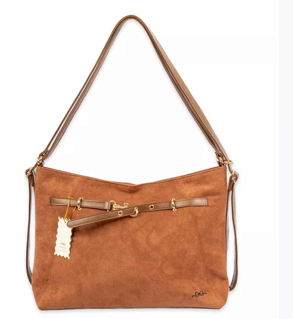 Suede Clarie Bag