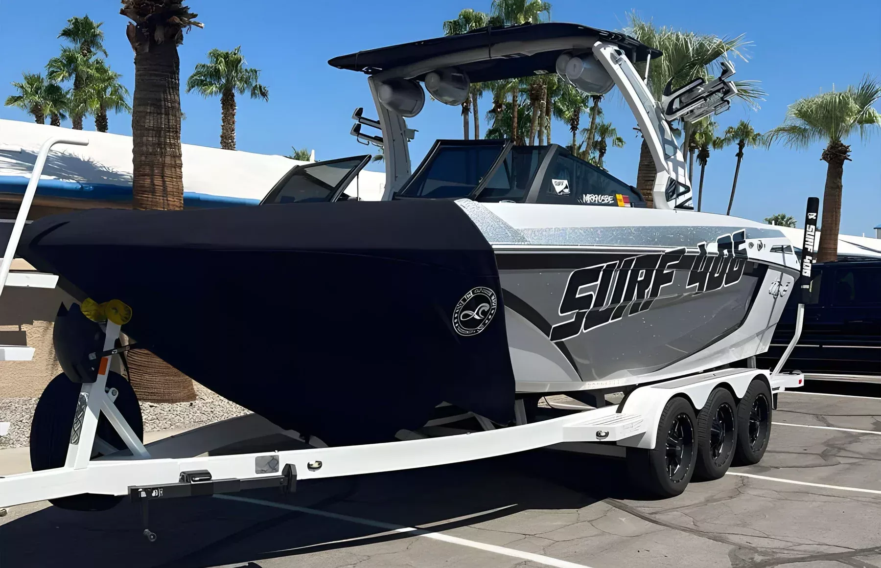 Surfinity Wake Boat Shield for Tige Boats