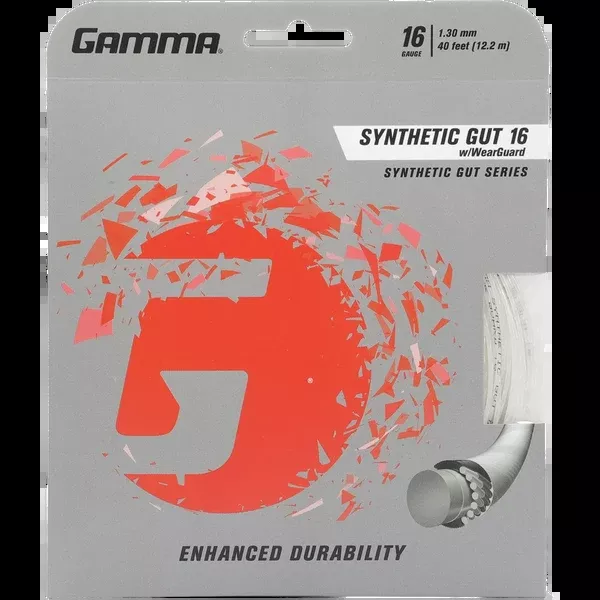 Synthetic Gut 16 w/WearGuard - White