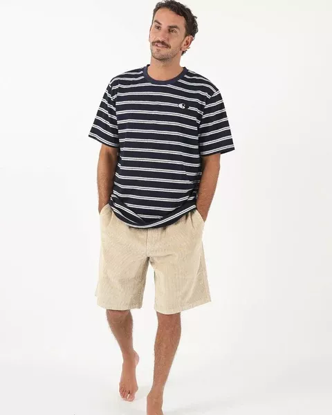 T&C Ninetees Cord Short - Stone