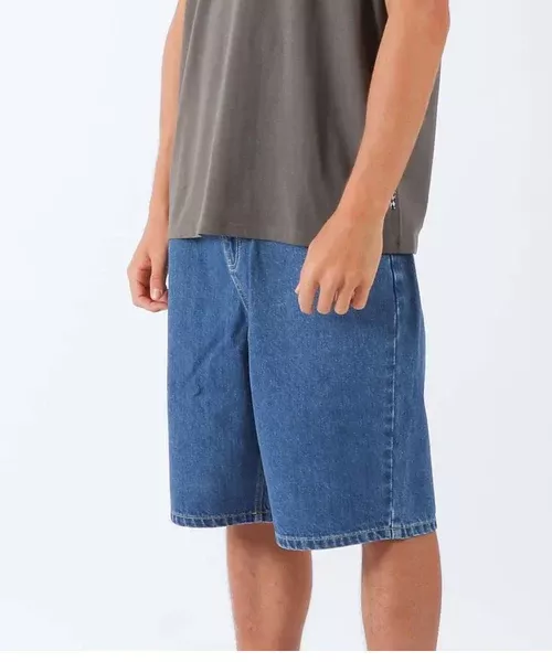 T&C Thrift Denim Short - Washed Blue