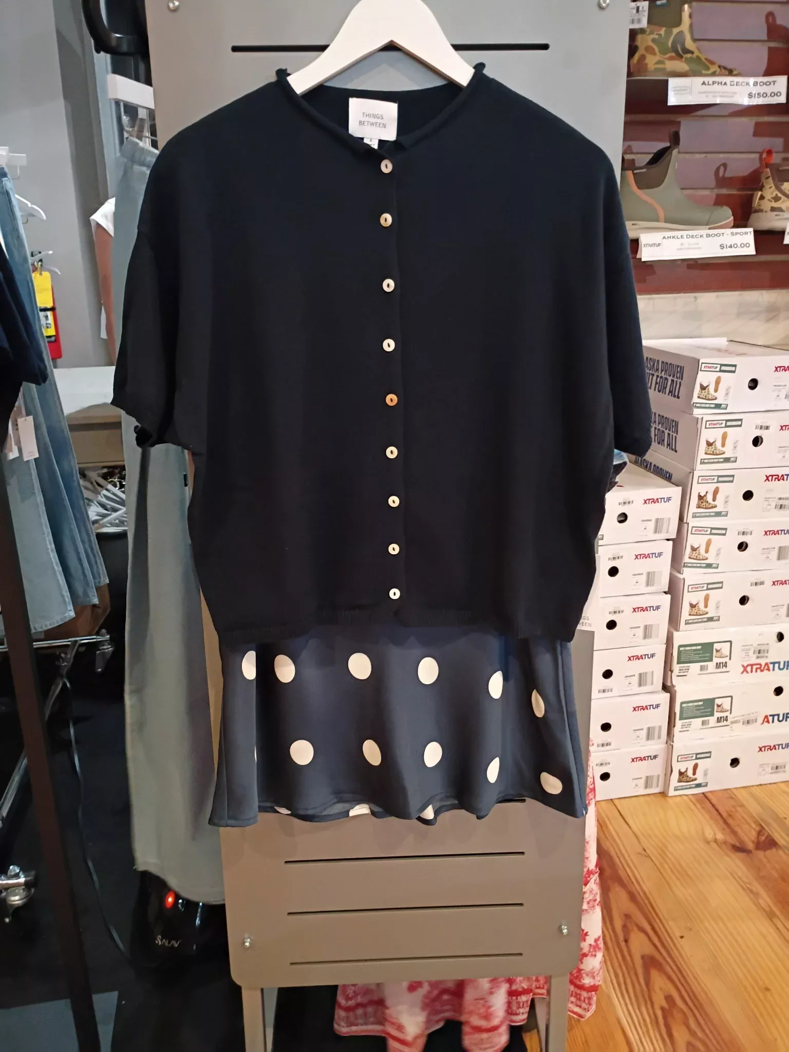 TB: Short Sleeve Cardi