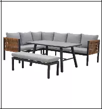 Texas Rattan Sofa
