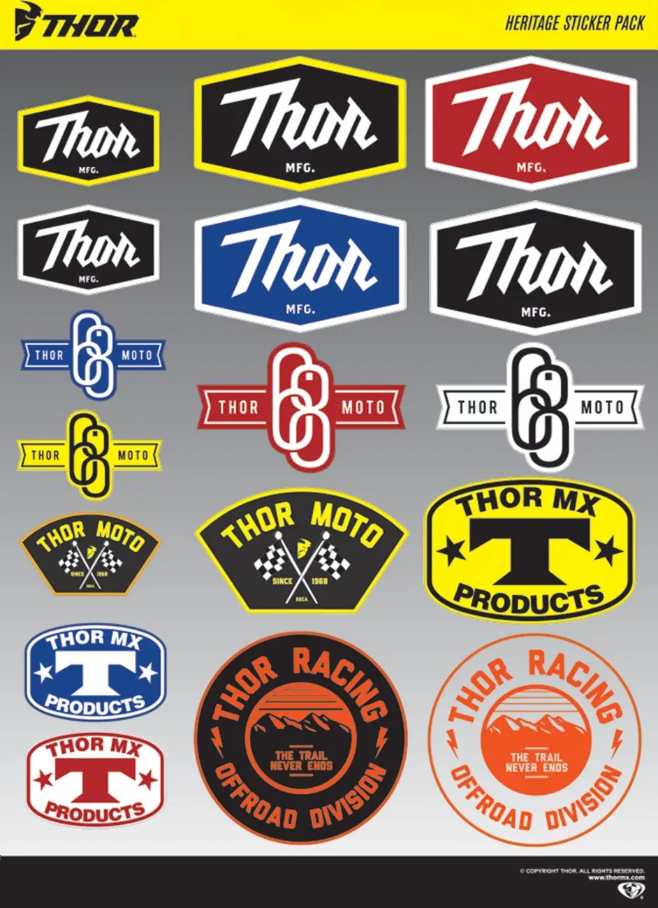 Thor Decal Sheet - Heritage