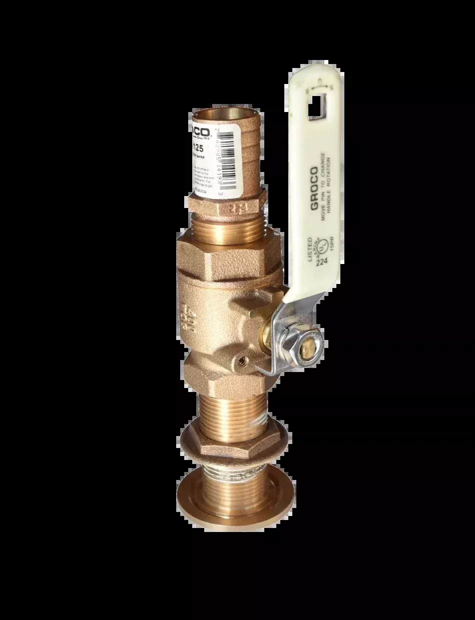 Thru Hull Kit - 1 1/8" Hose O8010-KIT