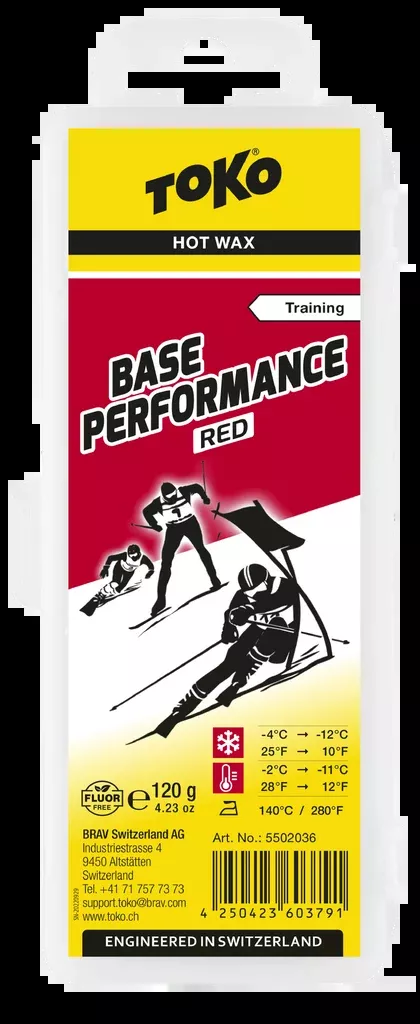TOKO Base Performance Red Training Wax - 120g