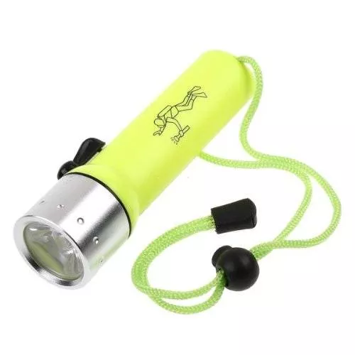 TOMTOP LED Submarine Light Diving Flashlight Underwater Torch Waterproof CREE Q5 Lamp