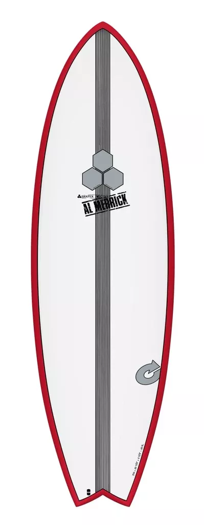 Torq Channel Islands Pod Mod 5'10" - Red Rails