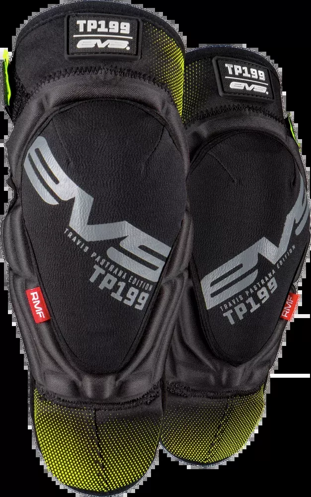 TP199 KNEE/SHIN GUARD BLACK/HI-VIS YTH