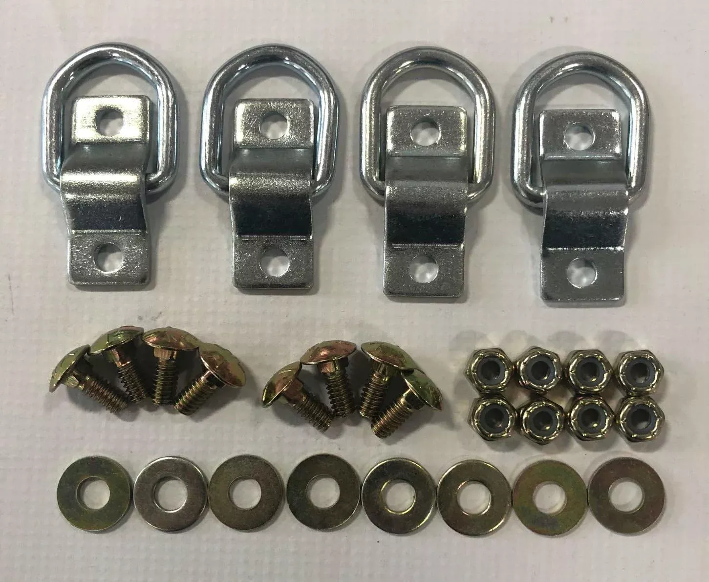 Triton Trailers 09529 Tie Down Kit - D Ring AUT's 4 pieces