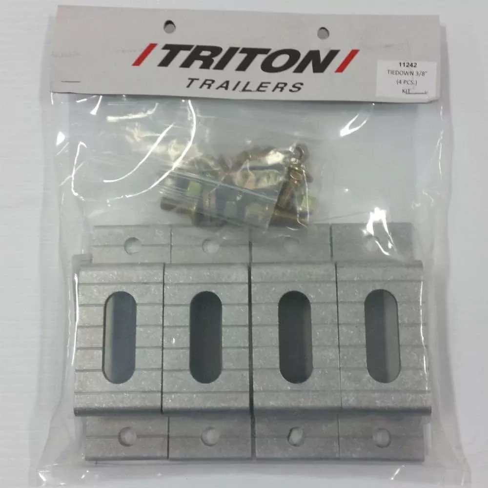 Triton Trailers 11242 3/8 Tie Downs 4 pcs All 1464 models only