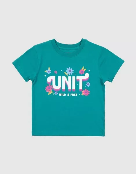 Unit Kids Tees - Shine - Persian Teal