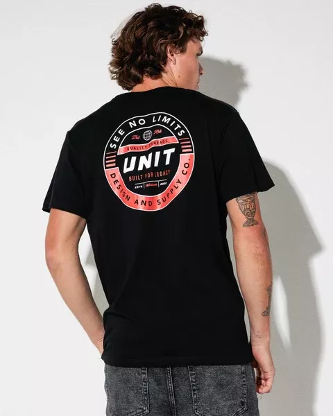 Unit Mens Tees - Segment - Black