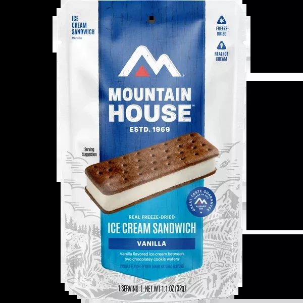 Vanilla Ice Cream Sandwich (1 Serving)
